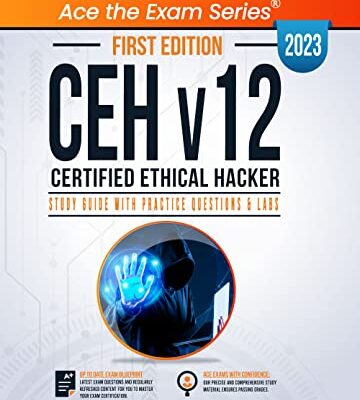 خرید و دانلود نسخه کامل کتاب CEHv12- Certified Ethical Hacker : Study Guide with Practice Questions and Labs: First Edition – 2023 Kindle Edition