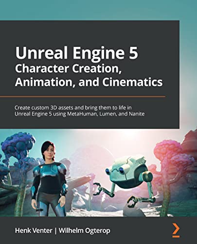 خرید و دانلود نسخه کامل کتاب Unreal Engine 5 Character Creation, Animation, and Cinematics: Create custom 3D assets and bring them to life in Unreal Engine 5 using MetaHuman, Lumen, and Nanite Kindle Edition_6a6fcd138d9c1.jpeg خرید و دانلود نسخه کامل کتاب Unreal Engine 5 Character Creation, Animation, and Cinematics: Create custom 3D assets and bring them to life in Unreal Engine 5 using MetaHuman, Lumen, and Nanite Kindle Edition