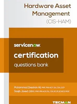 خرید و دانلود نسخه کامل کتاب ServiceNow Hardware Asset Management (CIS-HAM) Certification Questions Bank