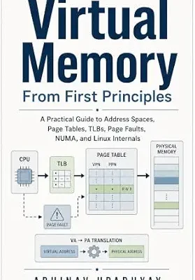 خرید و دانلود نسخه کامل کتاب Virtual Memory: From First Principles: A Practical Guide to Address Spaces, Page Tables, TLBs, Page Faults, NUMA, and Linux Internals