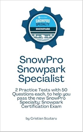 خرید و دانلود نسخه کامل کتاب SnowPro Snowpark Specialist: Exam Practice Tests_6a6f6ec0977d5.jpeg خرید و دانلود نسخه کامل کتاب SnowPro Snowpark Specialist: Exam Practice Tests