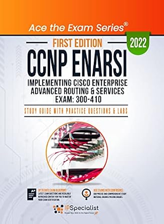 خرید و دانلود نسخه کامل کتاب CCNP ENARSI: Implementing Cisco Enterprise Advanced Routing and Services Exam: 300-410: Study Guide with Practice Questions & Labs: First Edition – 2022_6a6da53eed37b.jpeg خرید و دانلود نسخه کامل کتاب CCNP ENARSI: Implementing Cisco Enterprise Advanced Routing and Services Exam: 300-410: Study Guide with Practice Questions & Labs: First Edition – 2022