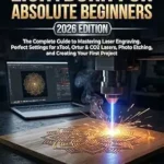 خرید و دانلود نسخه کامل کتاب LIGHTBURN FOR ABSOLUTE BEGINNERS (2026 EDITION): The Complete Guide to Mastering Laser Engraving. Perfect Settings for xTool, Ortur & CO2 Lasers, Photo Etching, and Creating Your First Project