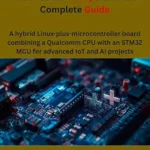 خرید و دانلود نسخه کامل کتاب The Arduino Uno Q Hardware Complete Guide: A hybrid Linux-plus-microcontroller board combining a Qualcomm CPU with an STM32 MCU for advanced IoT and AI projects (The futere)