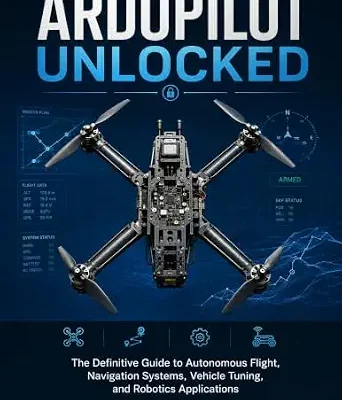 خرید و دانلود نسخه کامل کتاب ArduPilot Unlocked : The Definitive Guide to Autonomous Flight, Navigation Systems, Vehicle Tuning, and Robotics Applications