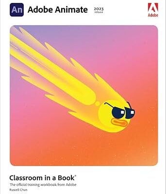 خرید و دانلود نسخه کامل کتاب Adobe Animate Classroom in a Book (2023 release)