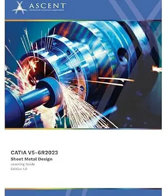 خرید و دانلود نسخه کامل کتاب CATIA V5-6R2023: Sheet Metal Design