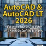 خرید و دانلود نسخه کامل کتاب AutoCAD & AutoCAD LT 2026: A Beginner’s Step-by-Step Guide with Hands-On Drafting Examples