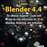خرید و دانلود نسخه کامل کتاب Learn Blender 4.4: The Ultimate Beginner’s Guide with Step-by-Step Instructions for 3D Modeling, Rendering, and Animation