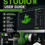 خرید و دانلود نسخه کامل کتاب BAMBU STUDIO USER GUIDE FOR SMART 3D PRINTING: A Beginner’s Practical Path to Slicing, Setup, Calibration, and Better Print Results