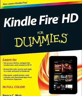 خرید و دانلود نسخه کامل کتاب Kindle Fire HD For Dummies
