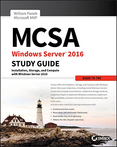خرید و دانلود نسخه کامل کتاب MCSA Windows Server 2016 Study Guide: Exam 70-740 2nd Edition