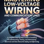 خرید و دانلود نسخه کامل کتاب Mastering Low-Voltage Wiring and Communication Lines: A Complete Step-by-Step Guide to Installing, Troubleshooting, Testing, and Maintaining Electrical and Data Networks Safely and Efficiently