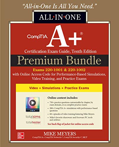خرید و دانلود نسخه کامل کتاب CompTIA A+ Certification Premium Bundle: All-in-One Exam Guide, Tenth Edition with Online Access Code for Performance-Based Simulations, Video Training, and Practice Exams (Exams 220-1001 & 220-1002) 10th Edition_6a7e7d7e2b7f8.jpeg خرید و دانلود نسخه کامل کتاب CompTIA A+ Certification Premium Bundle: All-in-One Exam Guide, Tenth Edition with Online Access Code for Performance-Based Simulations, Video Training, and Practice Exams (Exams 220-1001 & 220-1002) 10th Edition