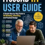 خرید و دانلود نسخه کامل کتاب Freecad 1.1 user guide for beginners and seniors: A Simple Step-by-Step Guide to 3D Modeling, Sketching, and Practical Design