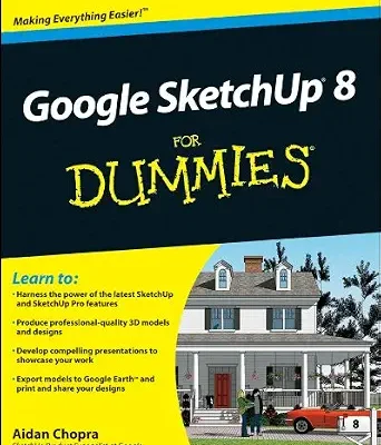 خرید و دانلود نسخه کامل کتاب Google SketchUp 8 For Dummies