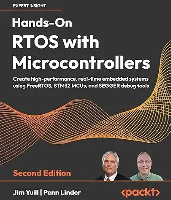 خرید و دانلود نسخه کامل کتاب Hands-On RTOS with Microcontrollers: Create high-performance, real-time embedded systems using FreeRTOS, STM32 MCUs, and SEGGER debug tools