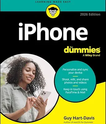 خرید و دانلود نسخه کامل کتاب iPhone For Dummies, 2026 Edition
