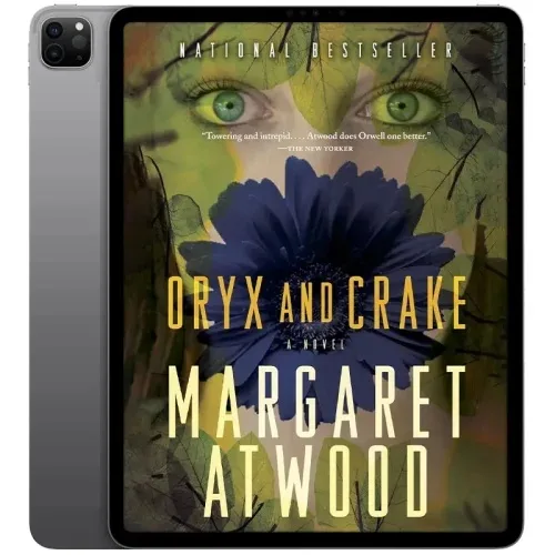 Oryx-and-Crake-500x500-1 خرید و دانلود نسخه کامل کتاب Oryx and Crake 2004 | رمان انگلیسی | کتاب PDF خارجی | رمان خارجی | یادگیری زبان انگلیسی - تصویر 1