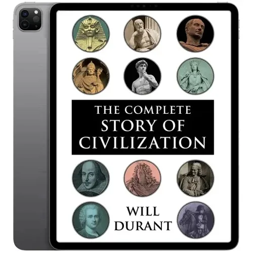 The-Complete-Story-of-Civilization-500x500-1 خرید و دانلود نسخه کامل کتاب انگلیسی The Story of Civilization 11 Volume Set | رمان انگلیسی | کتاب PDF خارجی | رمان خارجی | یادگیری زبان انگلیسی - تصویر 1