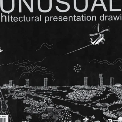 خرید و دانلود نسخه کامل کتاب unusual architecture presentation drawing
