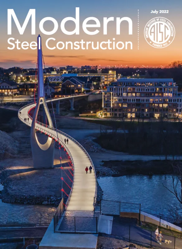 f755e8 خرید و دانلود نسخه کامل 21 مجله سازه فولادی مدرن . Modern Steel Construction Part 2