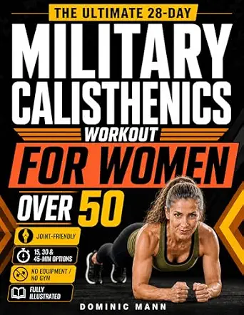 خرید و دانلود نسخه کامل کتاب زبان اصلی The Ultimate 28-Day Military Calisthenics Workout for Women Over 50: A No-Equipment Home Plan to Build Strength, Energy & a Lean, Athletic Body—Joint-Friendly 15, 30 & 45-Minute Workouts for 50 & 60+ | دانلود کتاب خارجی_6ae2da8691236.webp خرید و دانلود نسخه کامل کتاب زبان اصلی The Ultimate 28-Day Military Calisthenics Workout for Women Over 50: A No-Equipment Home Plan to Build Strength, Energy & a Lean, Athletic Body—Joint-Friendly 15, 30 & 45-Minute Workouts for 50 & 60+ | دانلود کتاب خارجی